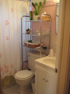 helyspórolás a fürdőben